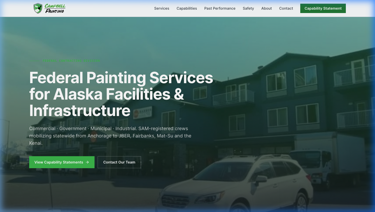 Painting Federal — Painting Federal — Brand & Web